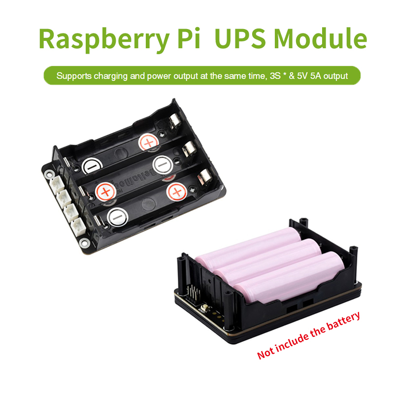Raspberry Pi Uninterrupted Power Supply Ups 18650 - Raspberry Pi 5 Ups Hat Ondersteuning