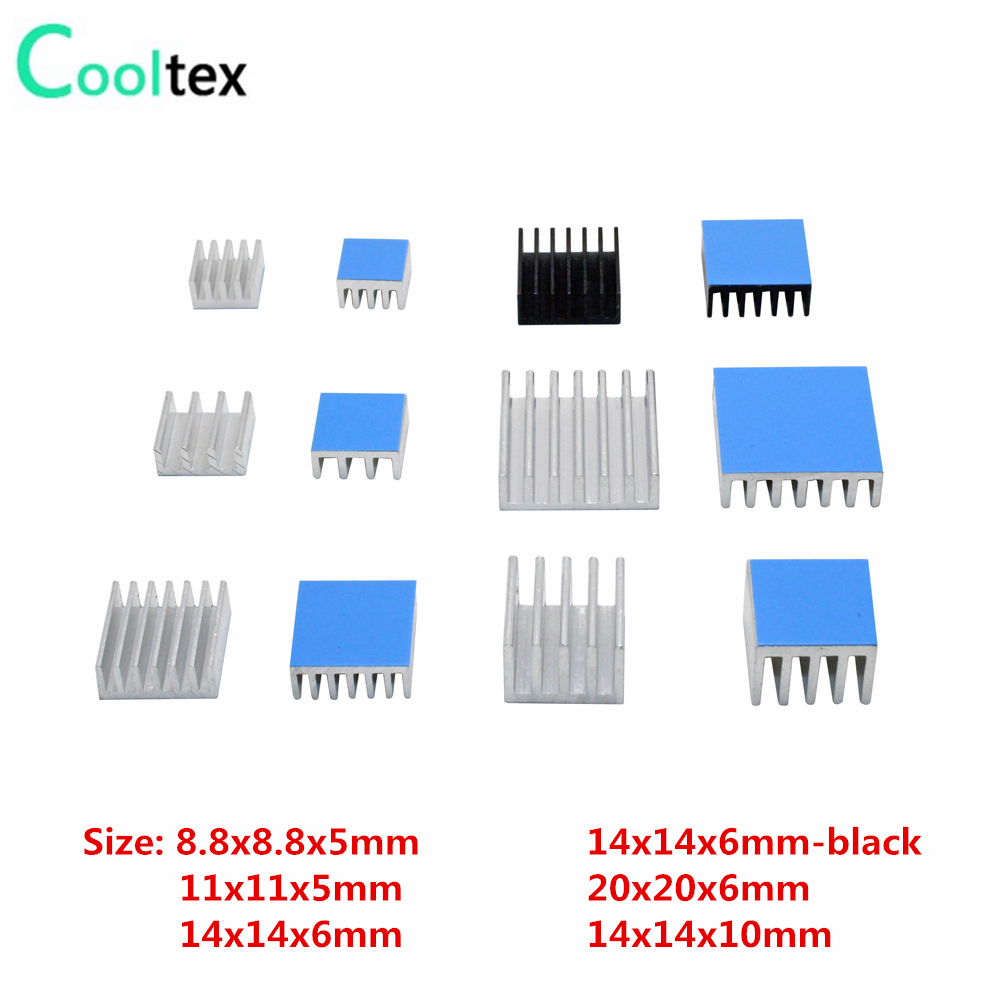 Raspberry Pi Water Cooling Kit - Aluminium koellichaamradiator koellichaam koeling voor elektronische