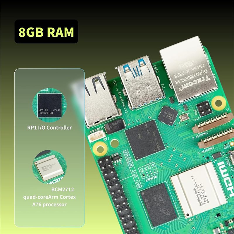 AS95-For Irasptek Starter Kit  - Raspberry Pi 5 8Gb Board recensie en prijs