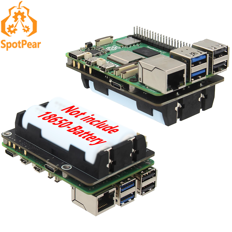 X1200 Raspberry Pi 5 UPS-kaart - Raspberry Pi Uninterrupted Power Supply Ups 18650 recensie en prijs